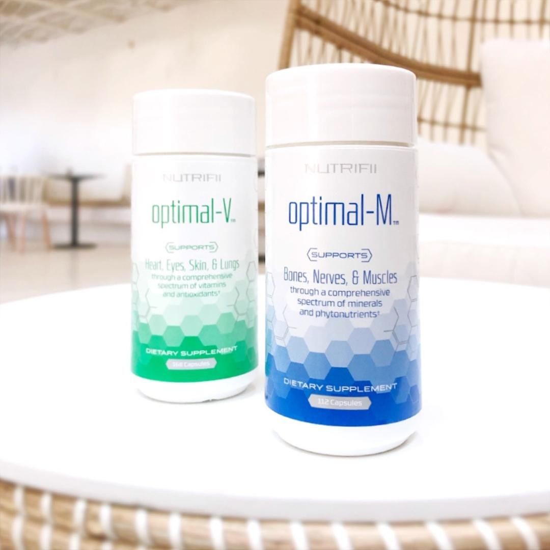 Nutrifii Optimal-M & Optimal-V – Complete Daily Vitamin & Mineral