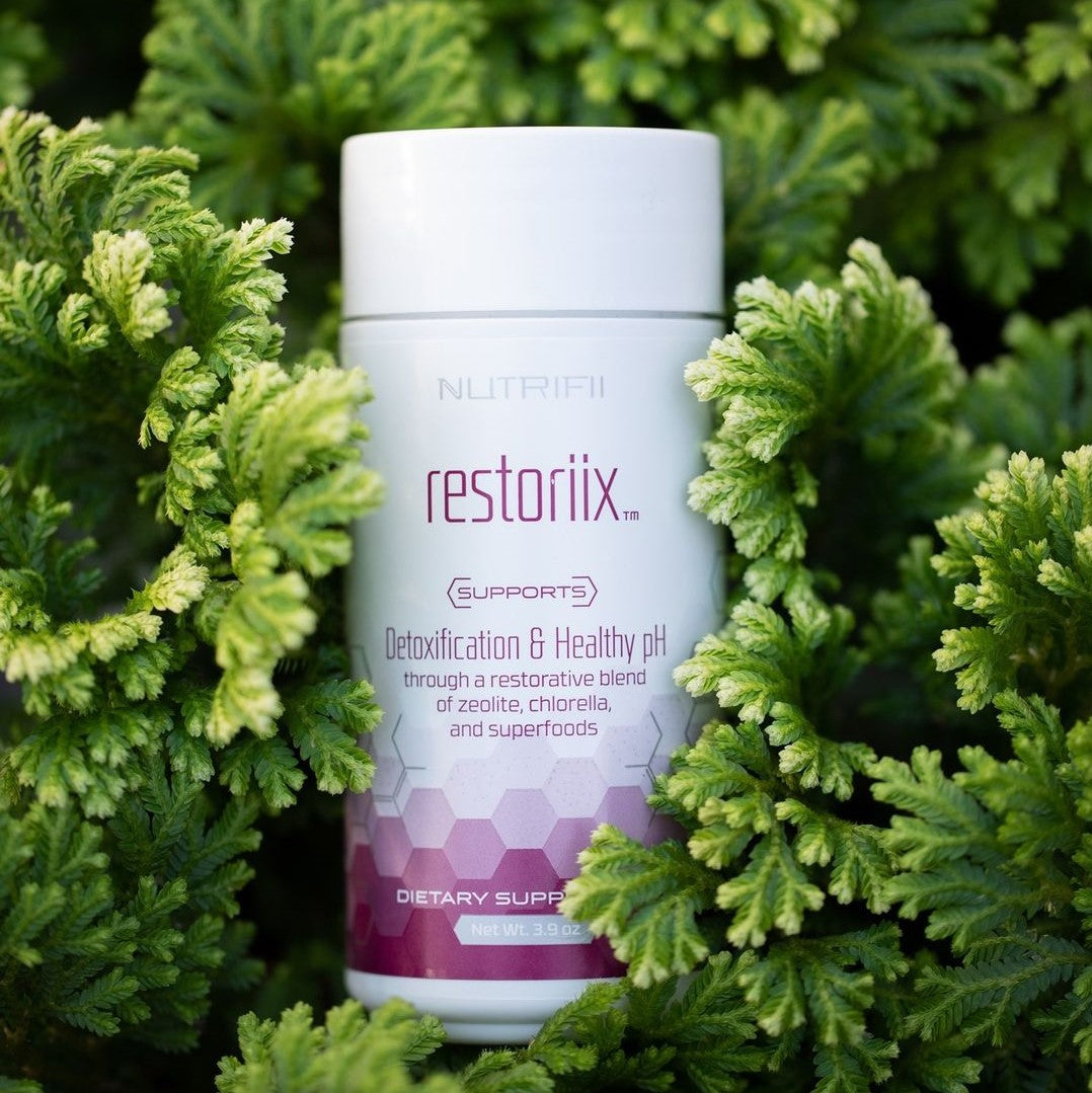 Nutrifii Restoriix – Detox & pH Balance with Zeolite, Charcoal ...